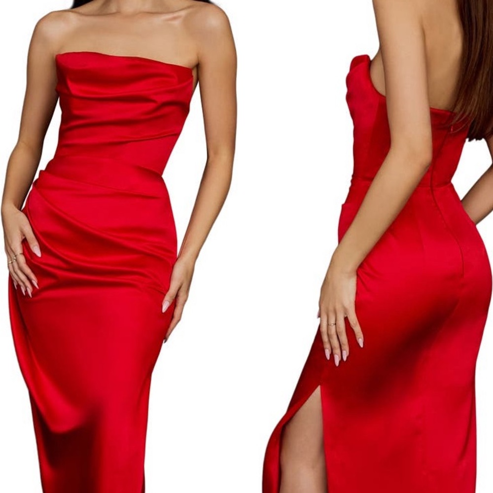 House of CB Adrienne Gather Dress